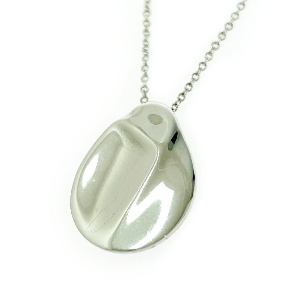 Tiffany Co Silver Elsa Peretti Madonna Necklace